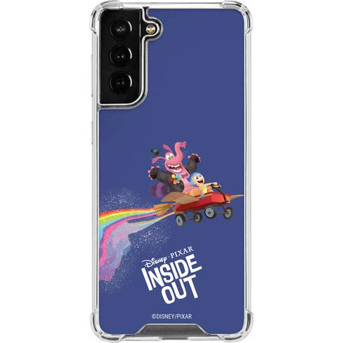 Disney Inside Out Joy and Bing Bong Galaxy S21 FE Clear Case